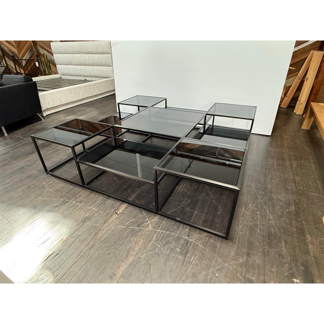 Metal Theo Eichholtz for Restoration Hardware Smythson Coffee Table For Sale - Image 7 of 12
