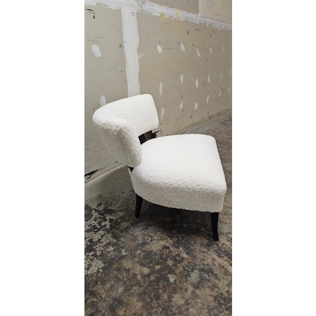 Animal Skin One Slipper Chair in the Style of Billy Haines For Sale - Image 7 of 18