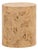 Burl Wooden Round Accent Table by Essentials for Living For Sale