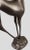 Coffee Vintage Pair of Mid 20th Century Art Deco Mid-Century Modern Bronze Graceful Antelope Deer Sculptures For Sale - Image 8 of 12