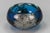 Small Blue Bubbled Glass Bowl by Zwiesel, Germany, 1970s For Sale - Image 4 of 16