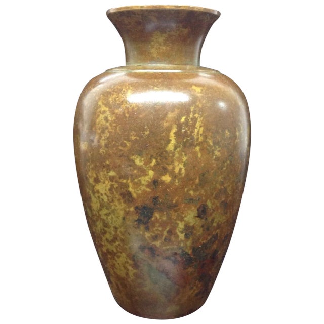 Late 19th Century Verre De Gris Vase For Sale