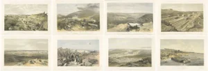 W. Simpson, Crimean War Views of Sevastopol Surroundings, 1855, Prints, Set of 8