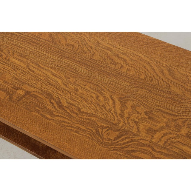 Stickley Mission Oak Arts & Crafts Coffee Table For Sale - Image 10 of 14