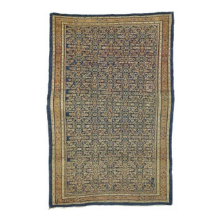 Late 19th Century Persian Sultanabad Rug, 04'04 X 06'05 For Sale