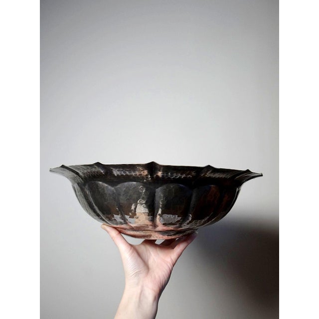 Large Vintage Basin Bowl, 1950s For Sale - Image 4 of 12