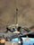 American Chrome-Plated Metal Flower Pendant Light, 1970s For Sale - Image 3 of 10