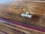 Gothic One-of-a-Kind Restored Vintage Floral Dresser in Deep Red & Stained Wood For Sale - Image 3 of 7