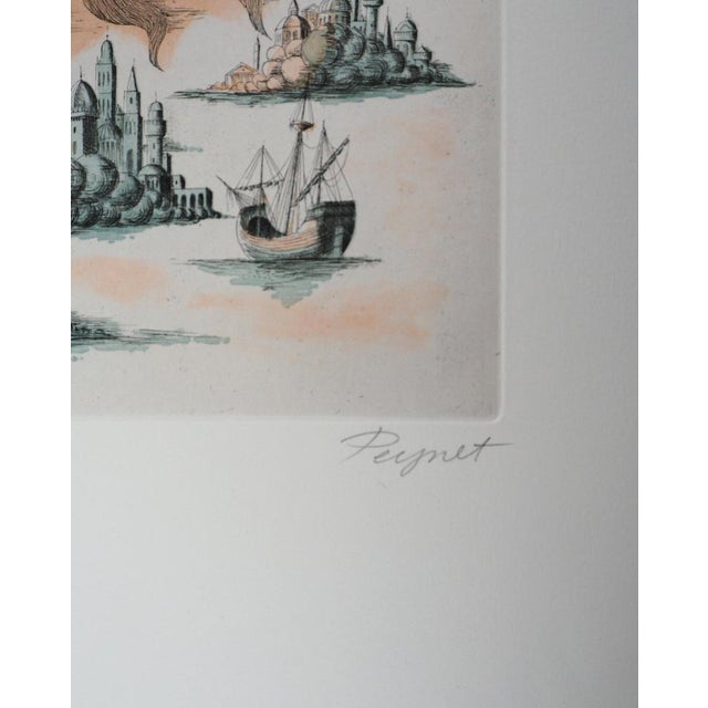 Raymond PEYNET Zodiac sign: Leo, 1979 Original engraving Signed in pencil Numbered /22 copies On Arches vellum 76 x 56 cm...