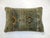Late 20th Century Indian Agra Rug Pillow For Sale - Image 5 of 5