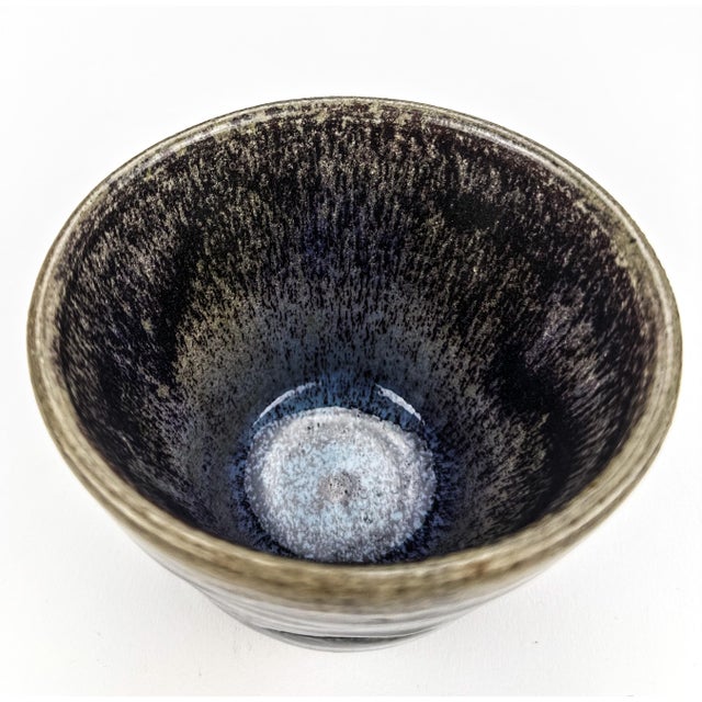 American Vintage Ceramic Studio Pottery Planter Vase For Sale - Image 3 of 9