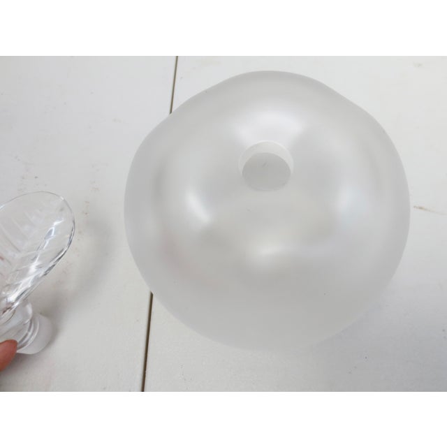 White Lalique Perfume Bottle Grande Pomme For Sale - Image 8 of 8