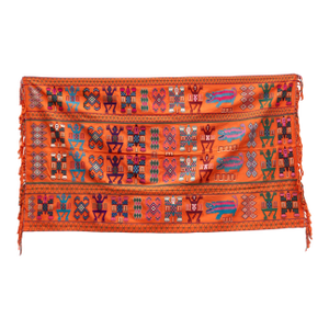 Antique Brocade Tribal Fabric From Indonesia