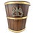 1960s Vintage Basketville Federal Eagle Wood Wastebasket For Sale - Image 5 of 11