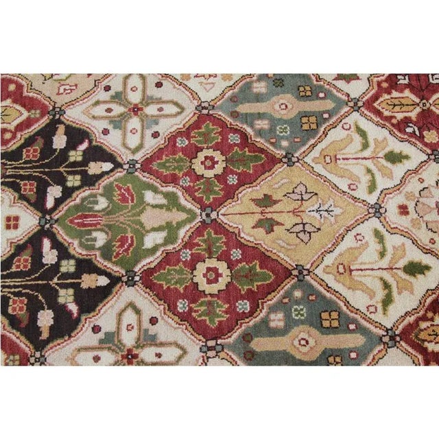 Gold Handwoven Vegetable-Dyed Persian Bakhtiari Runner Rug 3'0" X 13'5" For Sale - Image 8 of 11