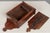 Brown 19th Century French Fariniere Box, Hand-Carved Walnut, Circa 1850 For Sale - Image 8 of 10