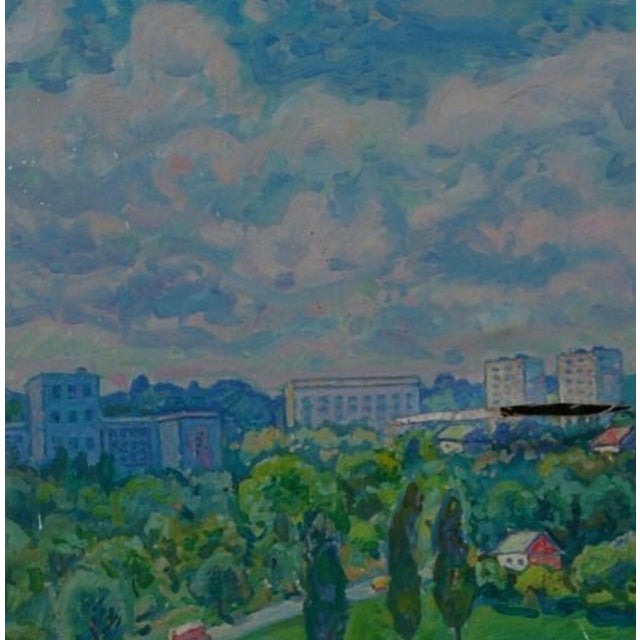 FREE SHIPPING worldwide. The painting will be rolled up and packed securely in a special protective tube. Note: The...