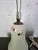 Vintage Hand-Painted Studio Pottery Ceramic Table Lamp With Abstract Motif For Sale - Image 9 of 9