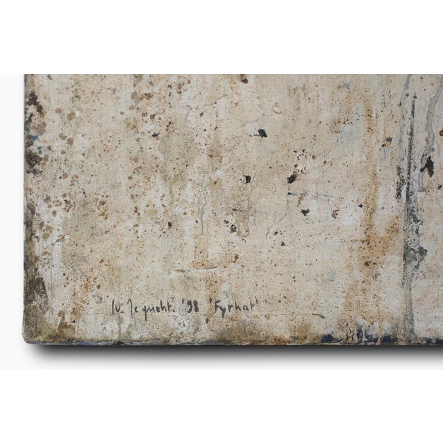 Contemporary Nico De Guchtenaere, Fyrhat, 1998, Oil on Canvases, Set of 2 For Sale - Image 3 of 16