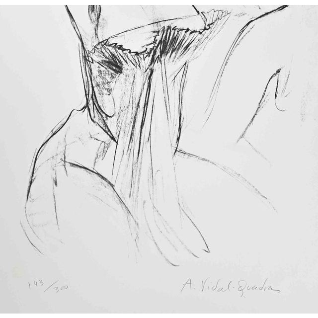 Lithograph on paper realized in 1960s. Hand signed and numbered in pencil. Edition of 300. Excellent condition. This piece...