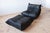 Set of Black Leather Togo Lounge Chair and Pouf by Michel Ducaroy for Ligne Roset For Sale - Image 14 of 14