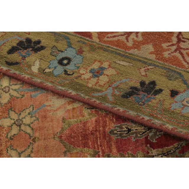 Rug & Kilim’s Persian Style Rug With Polychromatic Intricate Floral Patterns For Sale - Image 9 of 10