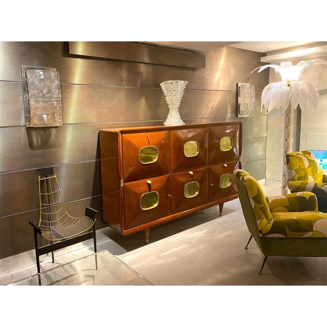 Large Murano Glass Iridescent Rostrato Table Lamp, 1980 For Sale - Image 13 of 15