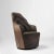 Contemporary Brown Leather Couture Armchair by Färg & Blanche for Bd Barcelona For Sale - Image 3 of 8