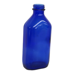 Phillips Milk of Magnesia Medicine Bottle Cobalt Blue Genuine Made in Usa 4491c