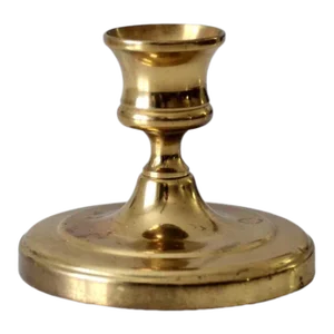 Vintage Brass Candlestick Holder