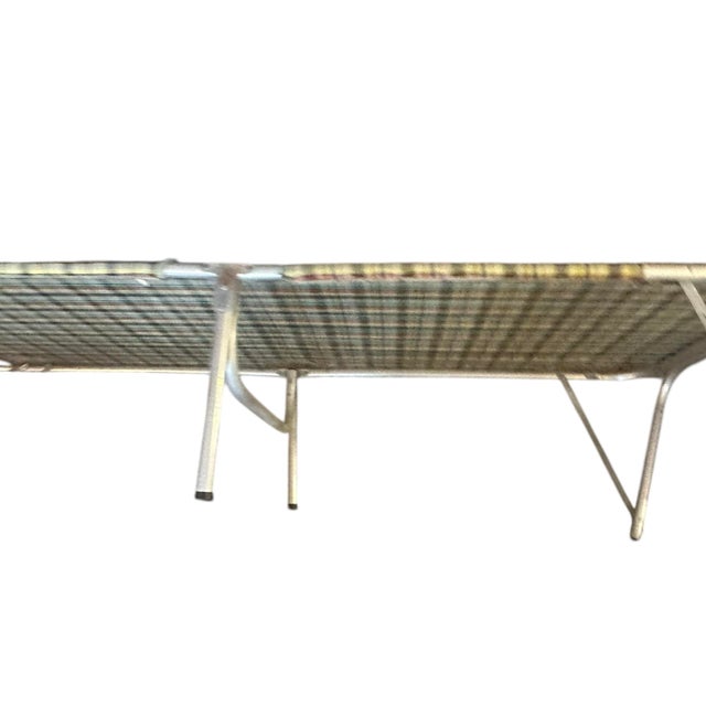 1960’s Aluminum Beach Chair by Telescope Folding Furniture Co NY For Sale - Image 10 of 11