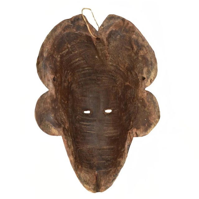 African Early 20th Century Senufo Wood Mask Côte d'Ivoire For Sale - Image 3 of 3
