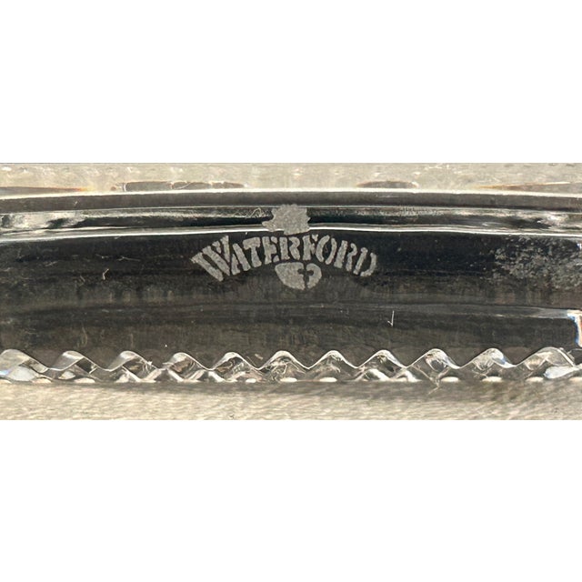 Vtg. Waterford Wellesley Crystal Picture Frame For Sale - Image 11 of 11