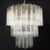 Glass 1960s Mid-Century Murano Glass Tronchi Pendant Chandelier by Venini For Sale - Image 7 of 10