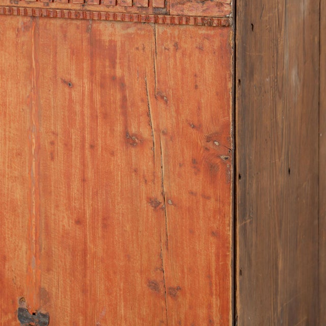 Early 19th Century Danish Pine Tall Chest of Six Drawers For Sale - Image 16 of 17