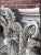 Beautifully crafted pair of large antique c. 1900 Corinthian order pilaster capitals having the classic architectural...