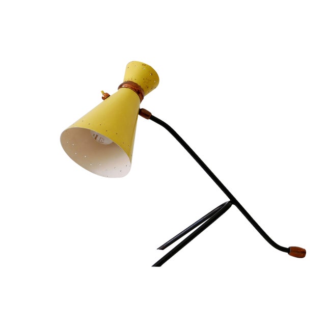 Mid-Century Modern Diabolo Table Lamp, Italy, 1950s For Sale