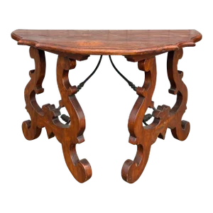 Rustic Spanish Revival Console Table