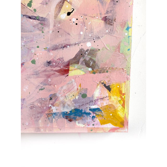 2020s "Peach Prayer" 2022 Original Painting by Jessalin Beutler For Sale - Image 5 of 7