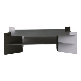 Bali Stainless Steel Coffee Table by Zincutec For Sale