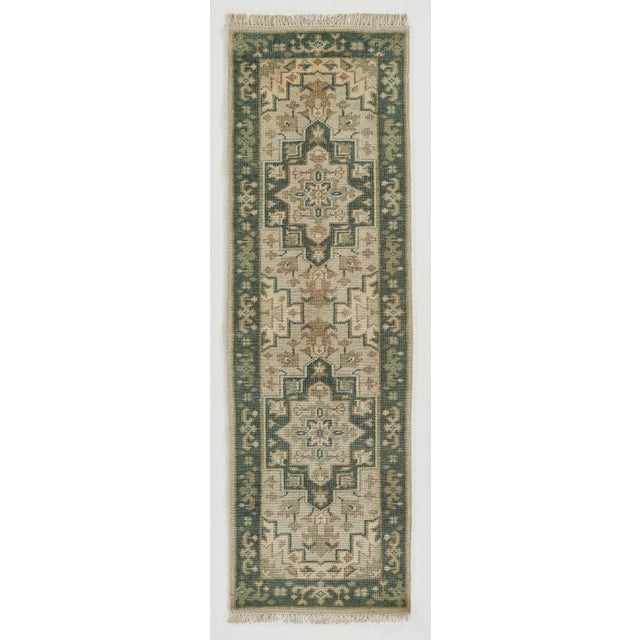 Textile Erin Gates by Momeni Concord Green Hand Knotted Wool Area Rug 8'9" X 11'9" For Sale - Image 7 of 11