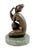 Art Deco Female Nude Sculpture, 20th Century, Patinated Bronze For Sale - Image 4 of 8