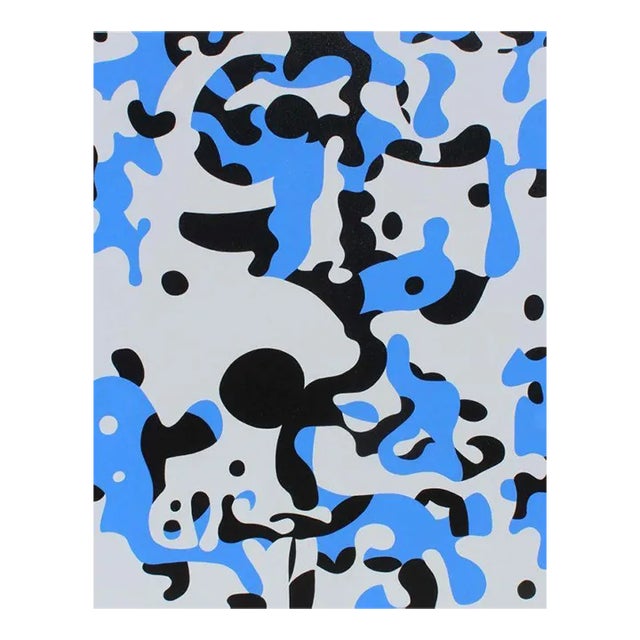 Cecil Touchon Original Painting on Canvas Titled: PDP919ct17 (2017) For Sale