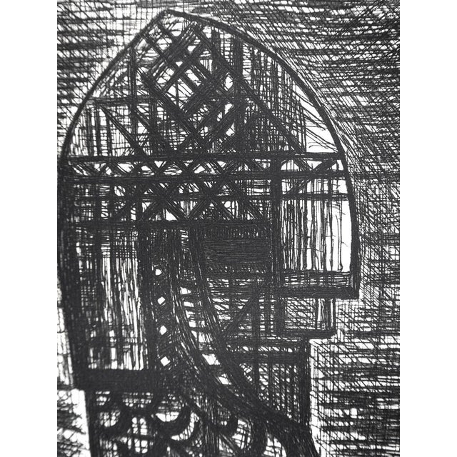 Marcel Gromaire, Macbeth, Shakespeare, Omen, Armed Head, 1958, Original Etching For Sale - Image 7 of 8