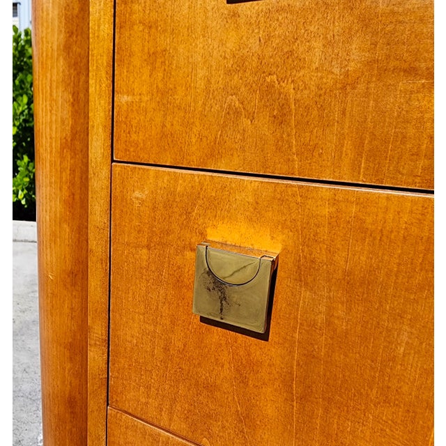 Hickory White Biedermeier Dresser From Genesis Collection For Sale - Image 11 of 17