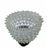 Rostrato Murano Glass and Brass Wall Lamp by Ercole Barovier for Barovier & Toso, Italy, 1940s For Sale - Image 4 of 13