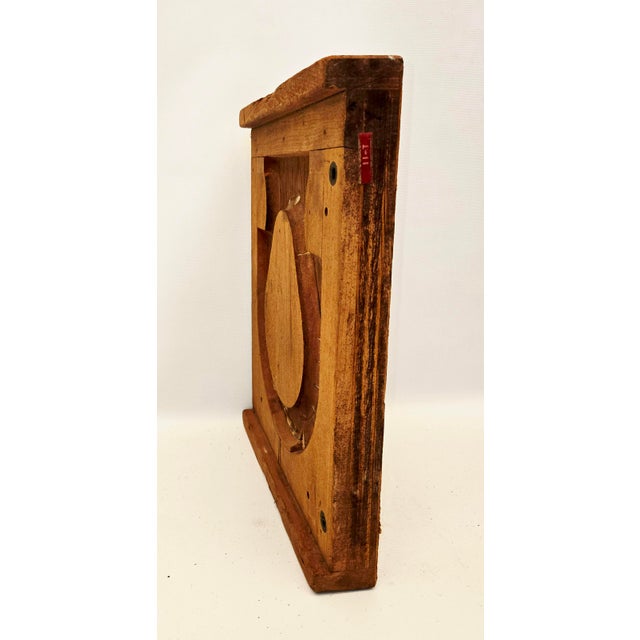 Set of 4 Wood Industrial Foundry Molds For Sale - Image 9 of 15