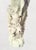 White 1990s Coastal White Carved Coral Seaside Clamshell Tall Floor Lamp With Shade For Sale - Image 8 of 9