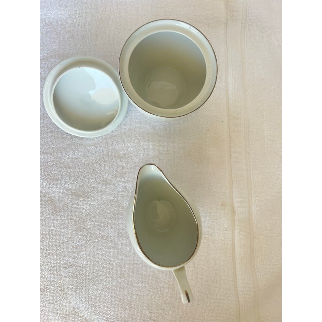 1950s Creamer & Sugar Set For Sale - Image 4 of 12