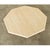 French Vintage Octagonal Travertine Coffee Table For Sale - Image 12 of 12